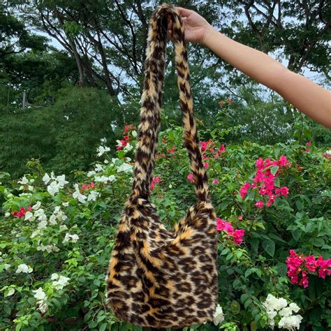 lv leopard print bag|fluffy leopard print bag.